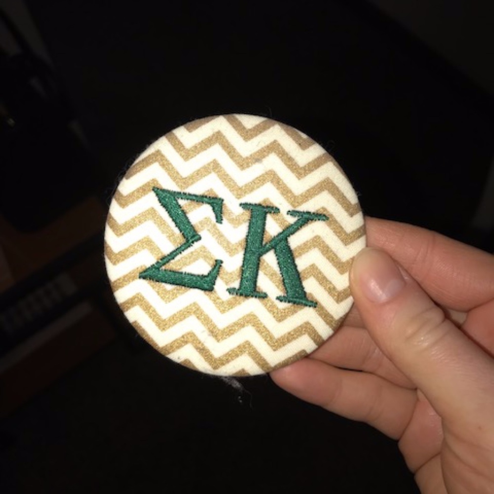 Sigma Kappa Sorority Button